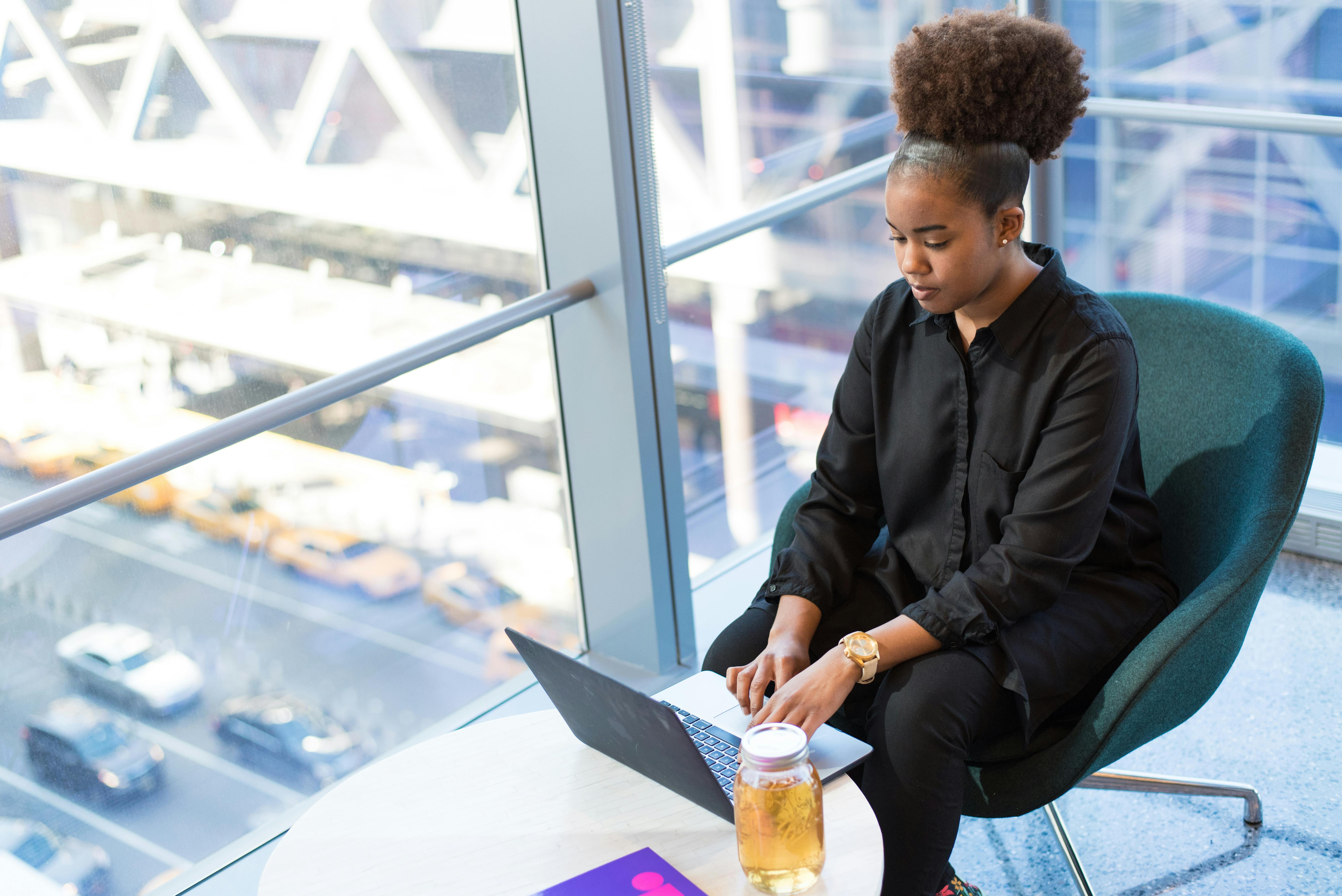 Professional working on digital infrastructure